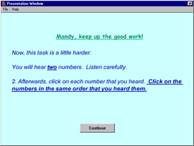 Example of instructions for online experiment
